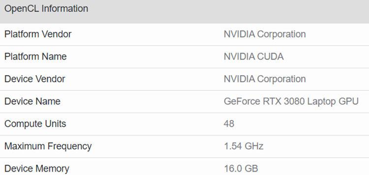移动RTX 3080显卡曝光：Max-Q设计，性能与RTX 3070桌面版无异-第2张图片-科技快讯