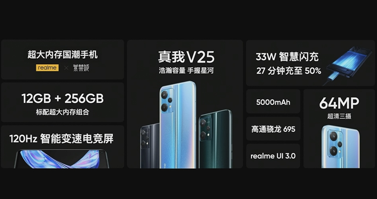 realme真我V25发布，标配12GB+256GB，售价1999元-第6张图片-科技快讯