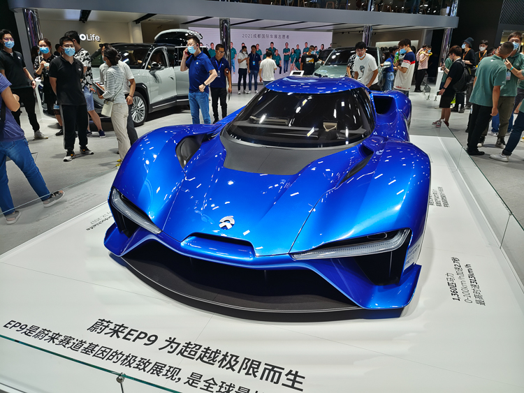 2021成都车展丨蔚来全系SUV齐亮相，现场人气爆棚-第8张图片-科技快讯