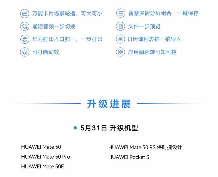 华为HarmonyOS3智慧新体验版本升级进展公布，这些设备可抢先升级-第2张图片-科技快讯