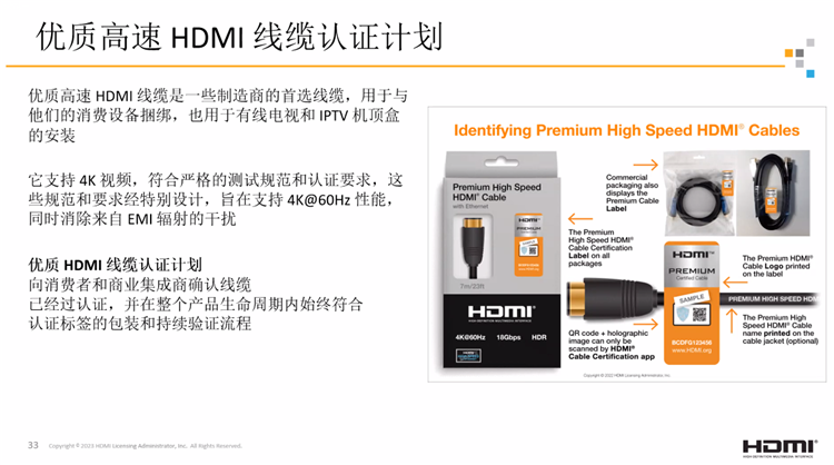 CES 2023丨HDMI迎来全新线上线缆认证方式，HDMI 2.1a还将有小规模更新-第6张图片-科技快讯