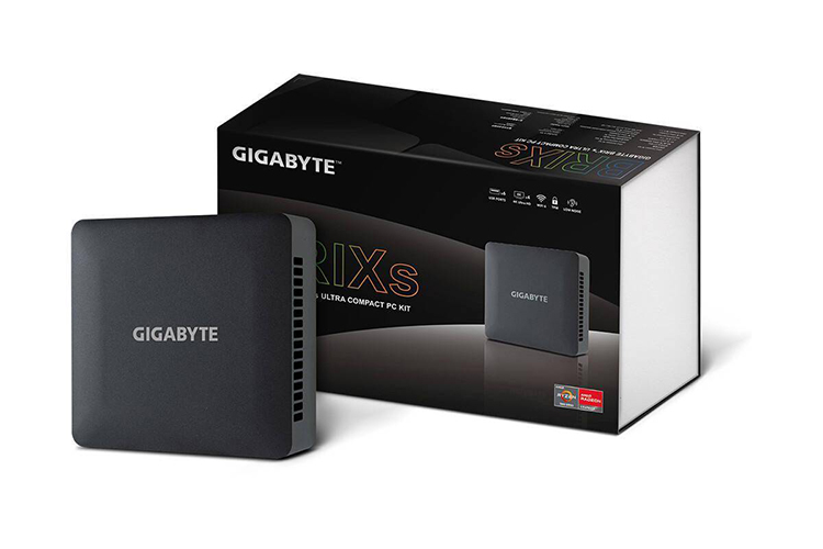 时隔一月再发新品，技嘉发布搭载AMD处理器的新款BRIXs迷你主机-第1张图片-科技快讯