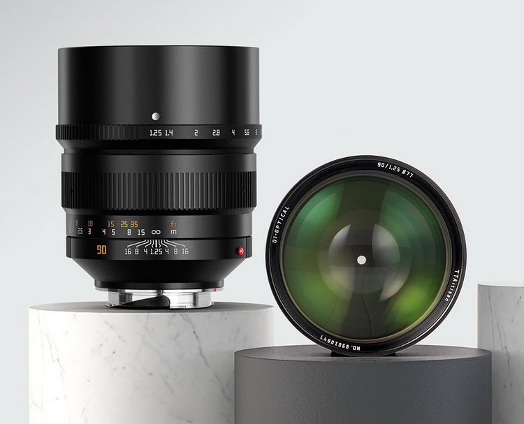 铭匠发布90mm f/1.25镜头 M卡口 可转接中画幅-第1张图片-科技快讯