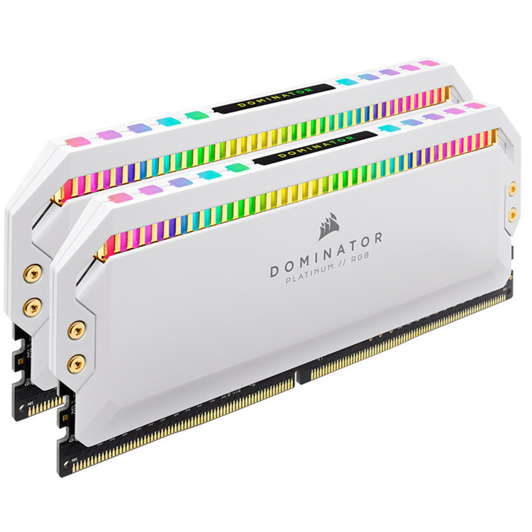 壮大白色系产品 海盗船发布统治者铂金RGB DDR4内存白色版-第1张图片-科技快讯