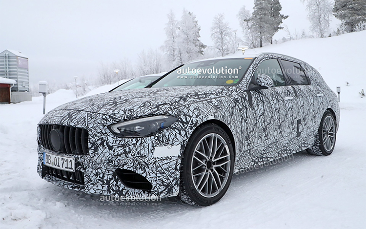 全新梅赛德斯AMG C 63 Estate谍照曝光 有望年内发布-第1张图片-科技快讯