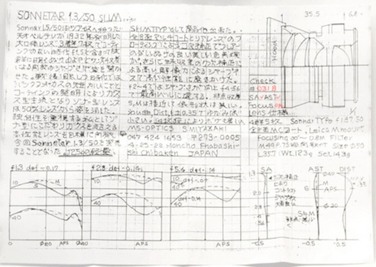 宫崎光学打磨新镜头SONNETAR1.3/50 经典Sonnar设计-第3张图片-科技快讯