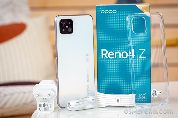 OPPO Reno4 Z 5G真机曝光：搭载天玑800处理器 后置四摄-第1张图片-科技快讯