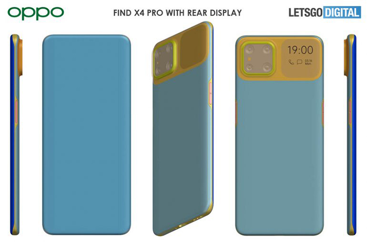 疑似OPPO Find X4 Pro手机外形图曝光 或加入屏下和副屏设计-第1张图片-科技快讯