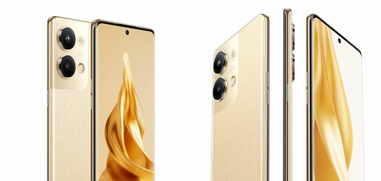 OPPO Reno9系列渲染图曝光，后摄模组很独特，标识度拉满-第2张图片-科技快讯