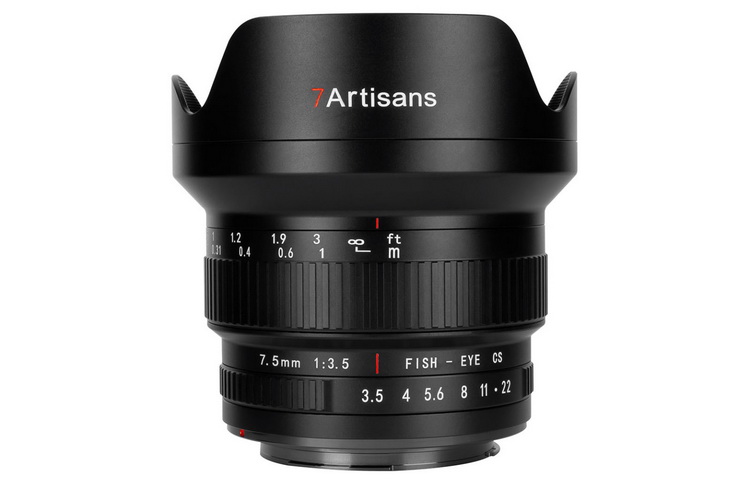 七工匠推出7.5mm F3.5鱼眼镜头 竟是单反卡口-第1张图片-科技快讯