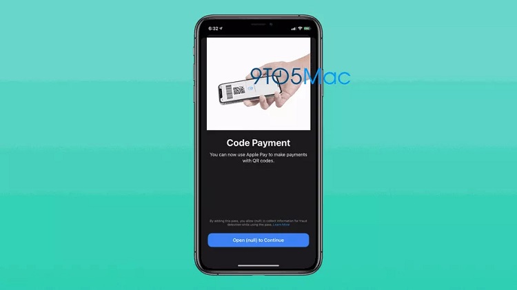 iOS 14或将支持Apple Pay二维码支付-第1张图片-科技快讯