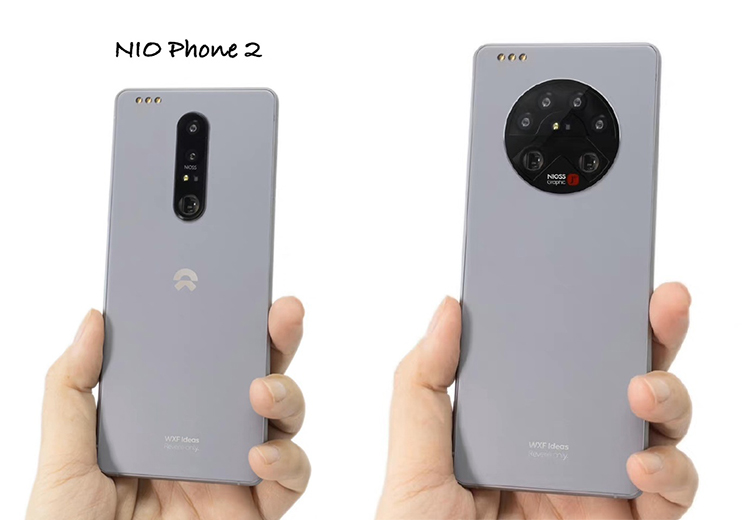 疑似蔚来手机NIO Phone渲染图曝光 背面设计带有金属触点-第2张图片-科技快讯