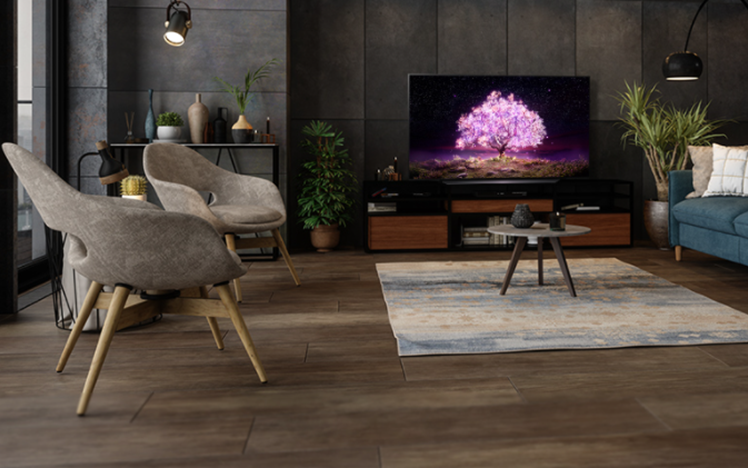 LG OLED 83C1电视在热点科技2021五星奖颁奖盛典中荣获：年度风云奖-第2张图片-科技快讯