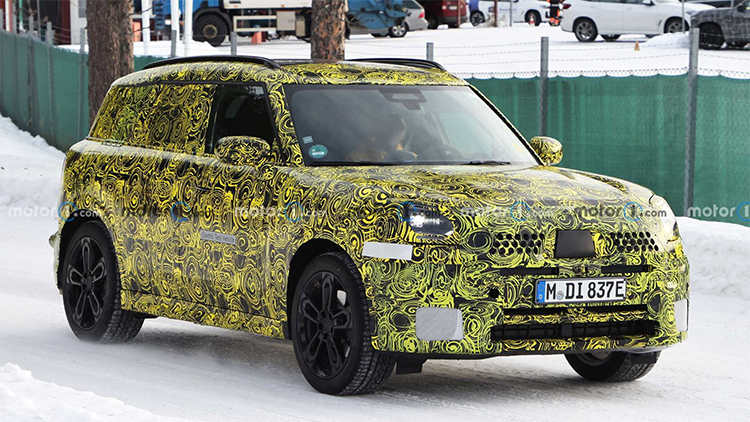 Mini Countryman EV谍照首次曝光 有望年底发布-第2张图片-科技快讯