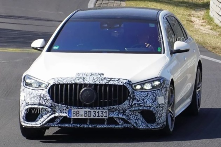 梅赛德斯-AMG S 63 e最新谍照曝光 有望今年年内亮相-第1张图片-科技快讯