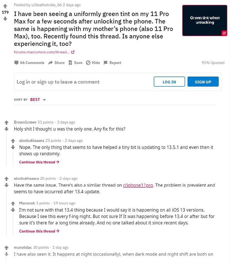 新系统版本出现绿屏漏洞 iPhone 11系列影响最为明显-第2张图片-科技快讯