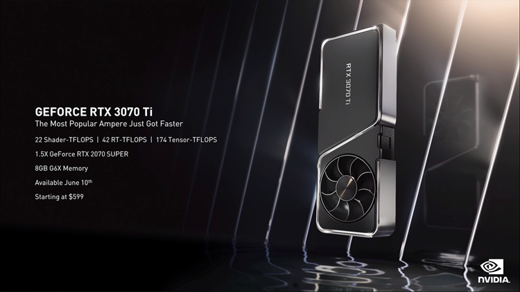 NVIDIA发布RTX 3080 Ti/3070 Ti显卡：旗舰级性能，售价4499元起-第4张图片-科技快讯