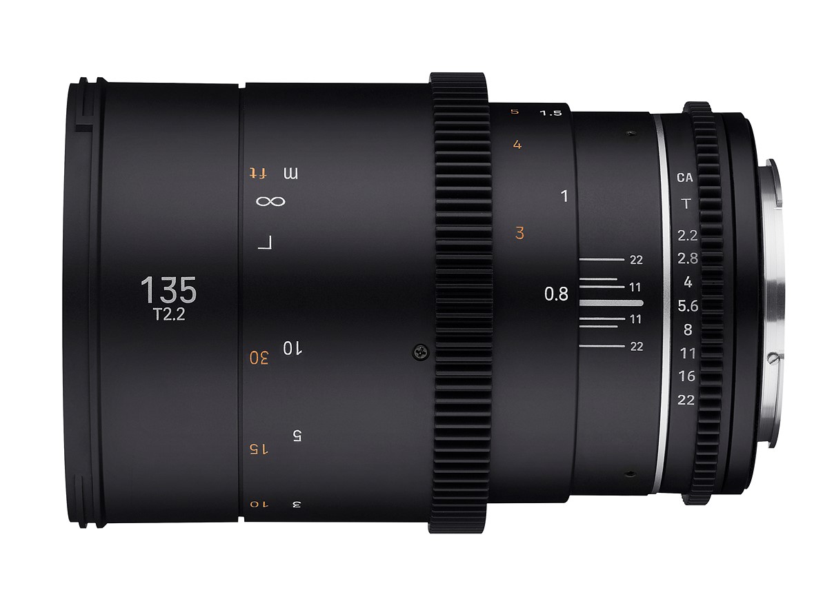 Samyang推出新电影头135mm T2.2 MK2 全画幅覆盖6个卡口-第1张图片-科技快讯