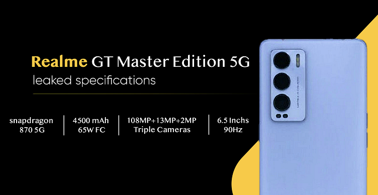 realme GT大师版配置曝光，骁龙870处理器，1亿像素主摄-第2张图片-科技快讯