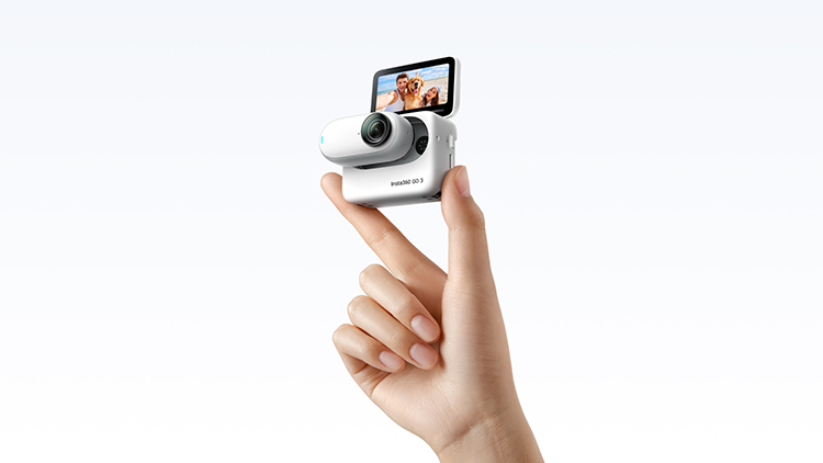 首次配备翻转显示屏，影石Insta360 GO 3拇指相机发布-第1张图片-科技快讯