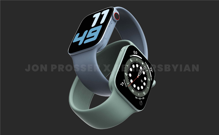 Apple Watch 7或将改善续航，采用全新的外观设计-第2张图片-科技快讯