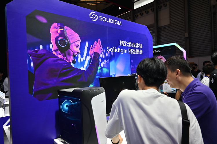 ChinaJoy 2023丨Solidigm首秀ChinaJoy，高性能旗舰固态硬盘助力游戏体验-第4张图片-科技快讯