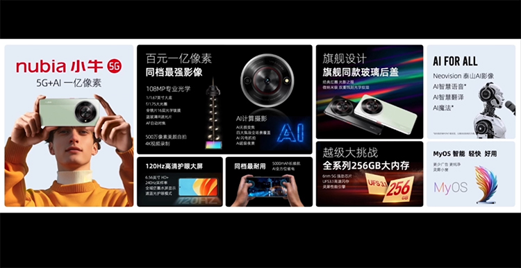 努比亚发布nubia Flip等三款新机 从旗舰到百元机全面拥抱AI-第7张图片-科技快讯