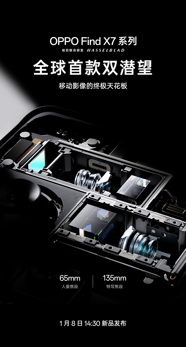 OPPO Find X7 Ultra真机曝光，后摄模组异常庞大，影像实力不容小视-第1张图片-科技快讯