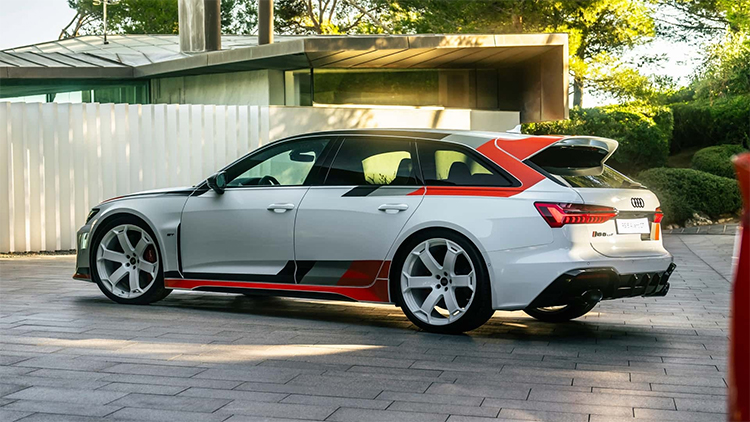  *** 660台，奥迪RS 6 Avant GT亮相：将于2025年上市-第2张图片-科技快讯