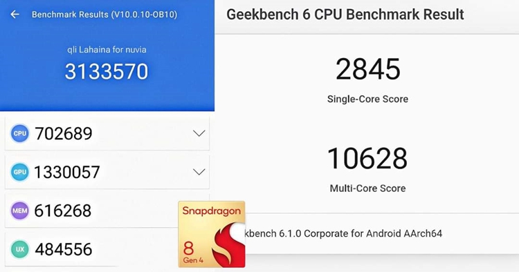 霸王龙来袭：高通骁龙8 Gen4处理器跑分破300万分，飙升50%-第1张图片-科技快讯
