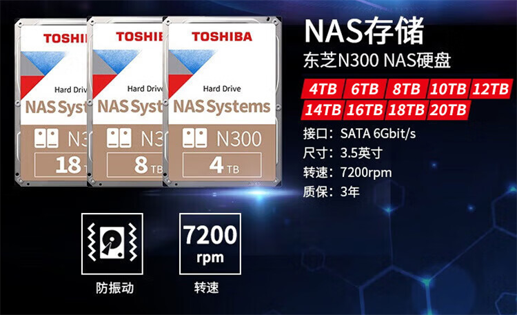 全网喊话！为什么选择东芝NAS硬盘？参与分享，硬盘、红包等你来瓜分！-第3张图片-科技快讯