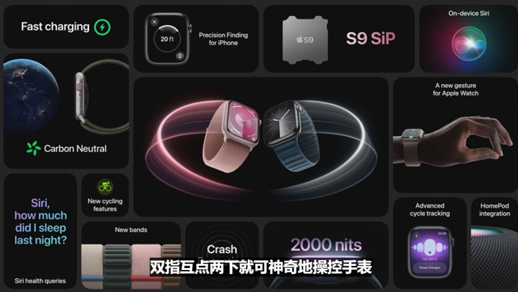iPhone 15系列发布，全系灵动岛，我却对Apple Watch S9一个小功能着迷-第1张图片-科技快讯
