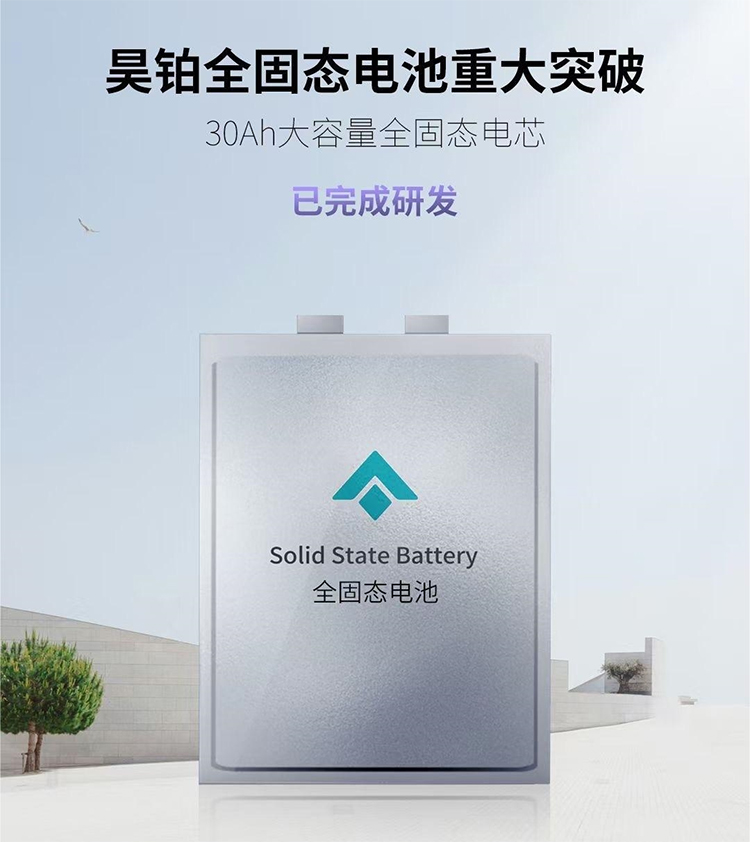 广汽昊铂发布全固态电池：2026年上车 能量密度超400wh/kg-第1张图片-科技快讯