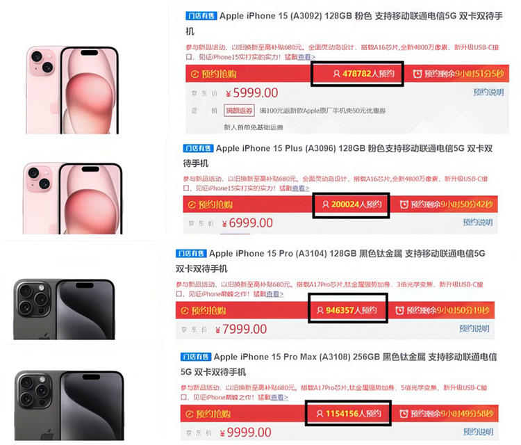 人人骂，人人买？iPhone 15销量喜人，今年还能"昨日重现"吗？-第1张图片-科技快讯