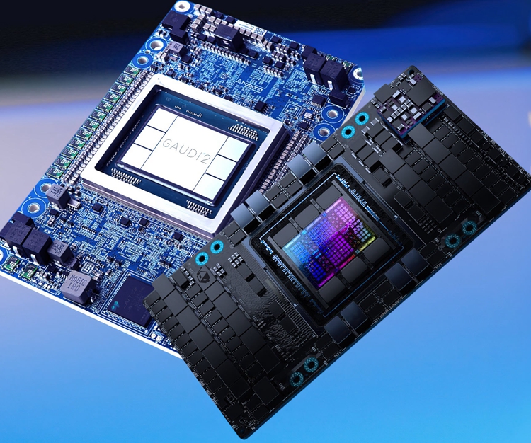 Intel Gaudi 2 AI训练比英伟达H100快55%：希望夺取更多市场份额-第3张图片-科技快讯