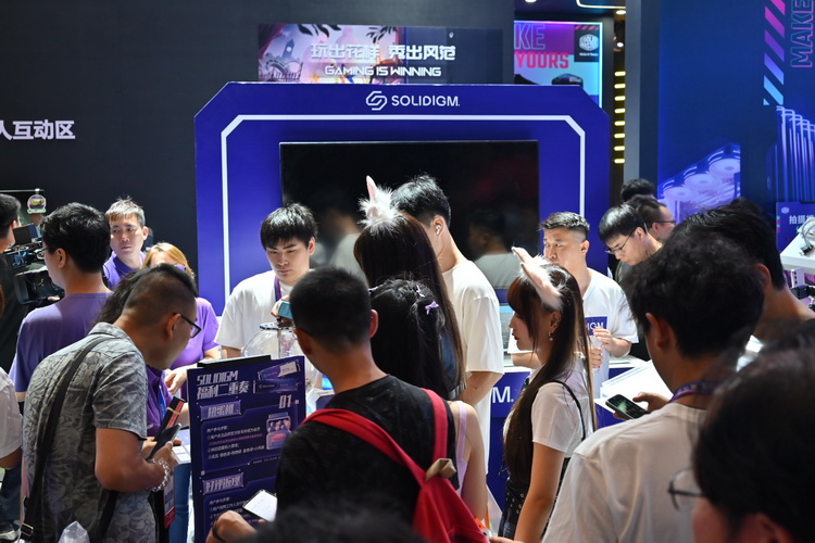 ChinaJoy 2023丨Solidigm首秀ChinaJoy，高性能旗舰固态硬盘助力游戏体验-第2张图片-科技快讯