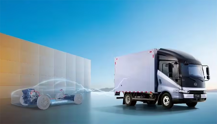 卡车也上DM混动：比亚迪T5轻卡发布 更高续航1000km-第4张图片-科技快讯