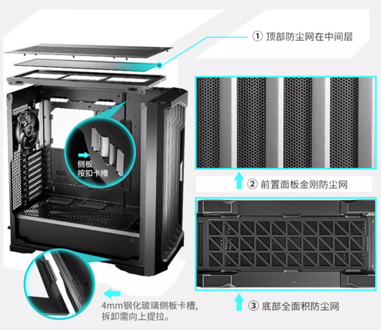 极致散热才有极致性能，安钛克Performance 1初星全塔式机箱值得一试-第5张图片-科技快讯