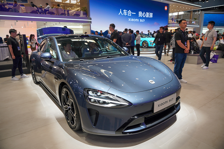 小米SU7亮相北京车展，公布城市NOA开城计划，将支持无线CarPlay-第8张图片-科技快讯