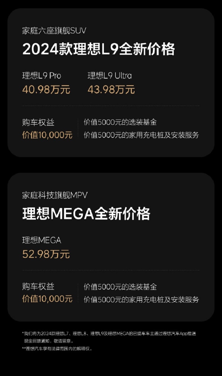 降幅1.8-3万元！理想罕见官宣降价，高溢价要 *** ？-第3张图片-科技快讯