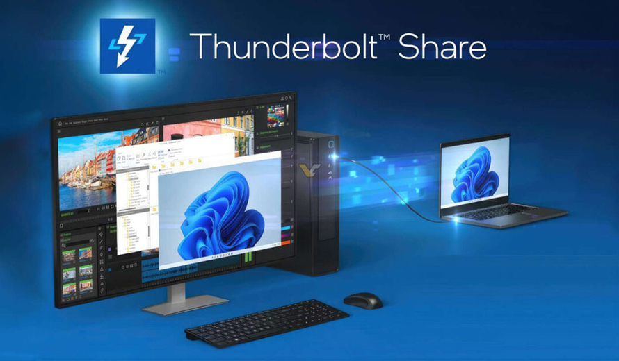 Intel将发布Thunderbolt Share软件，实现PC间高速传输数据、共享画面和外设-第1张图片-科技快讯