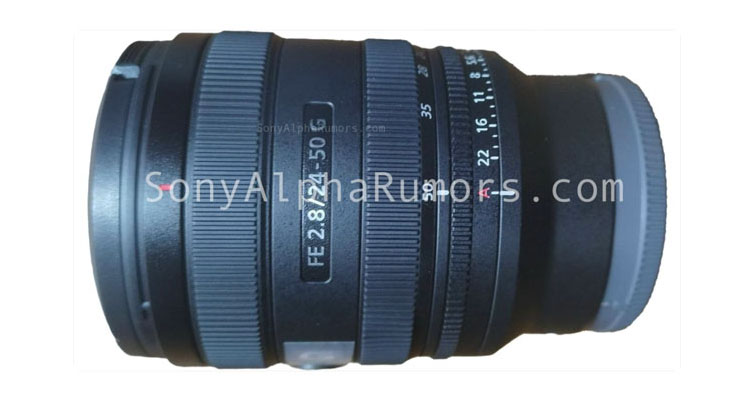 索尼FE 24-50mm F2.8 G镜头曝光 价格或许低于万元-第1张图片-科技快讯