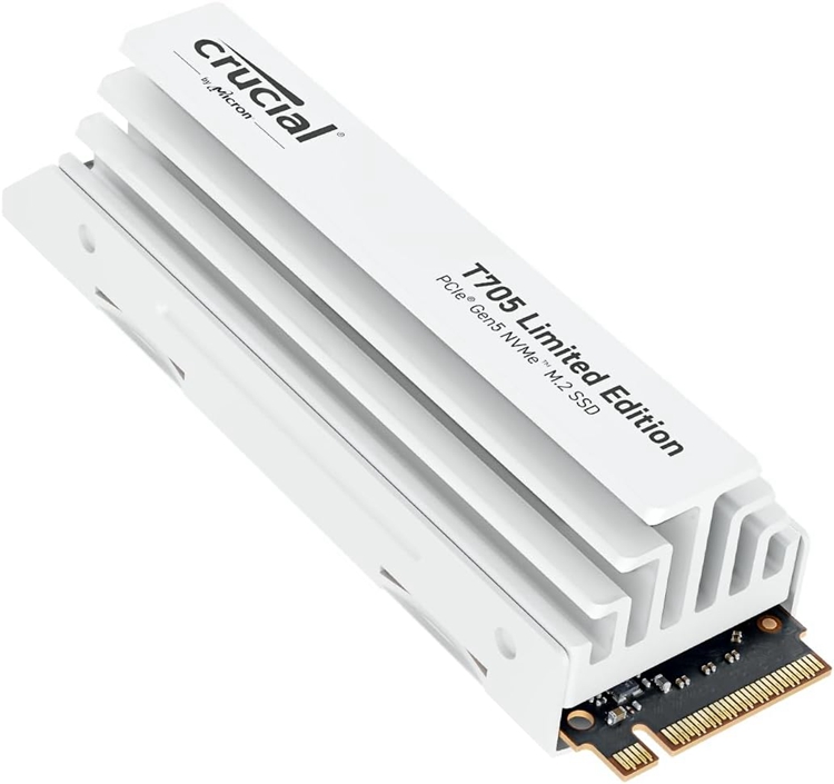 英睿达将推出T705 PCIe 5.0 SSD：更高速度14.5GB/s，散热器夸张-第1张图片-科技快讯