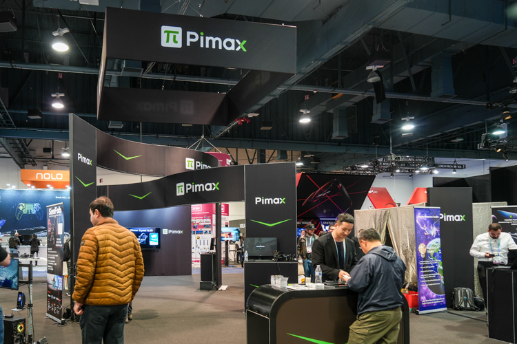 CES2024 | 小派展示Pimax Crystal头显：单眼达4K，玻璃非球面镜片行业唯一-第1张图片-科技快讯