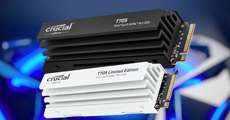 英睿达将推出T705 PCIe 5.0 SSD：更高速度14.5GB/s，散热器夸张-第2张图片-科技快讯