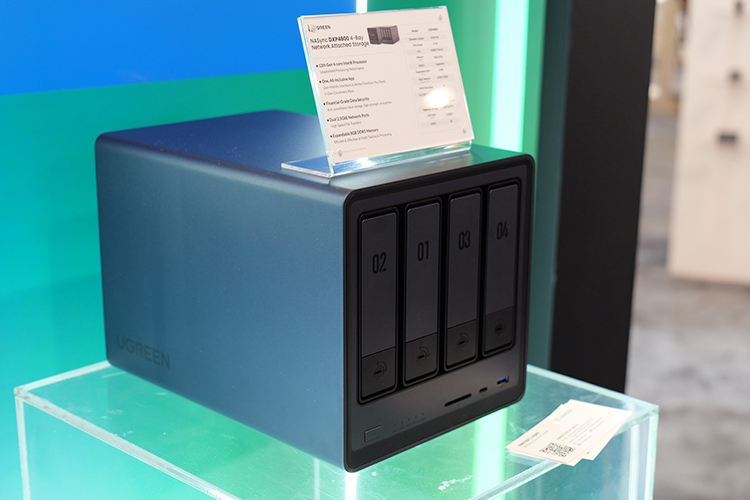 CES2024 | 绿联推出多款NAS新品 兼有英特尔12代CPU和万兆网口-第7张图片-科技快讯