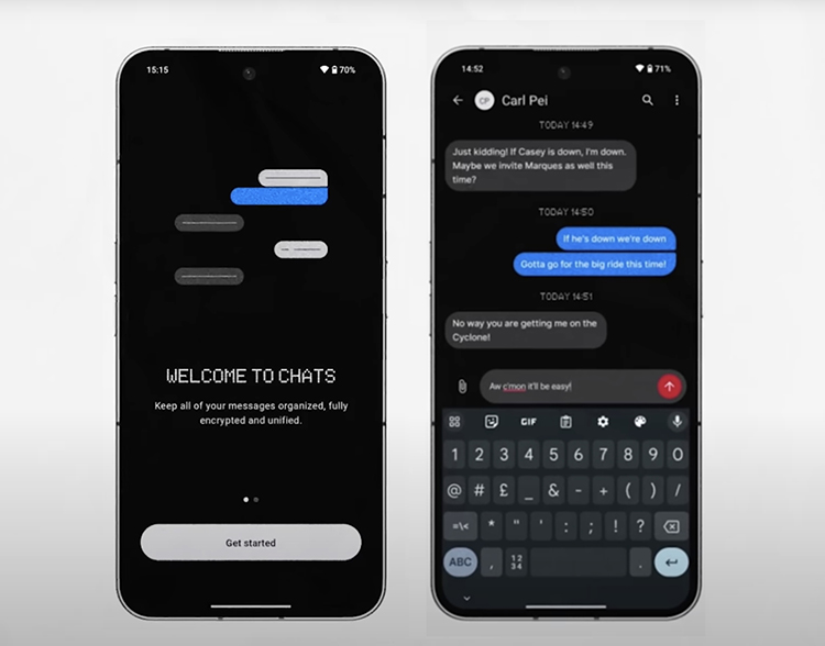 Nothing Chats应用因安全加密问题暂被下架 但不影响iMessage对外开放进程-第1张图片-科技快讯