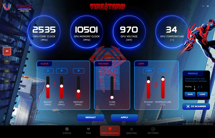 索泰RTX 4070 AMP AIRO SPIDERMAN显卡 跟随蜘蛛侠一同纵横宇宙-第2张图片-科技快讯