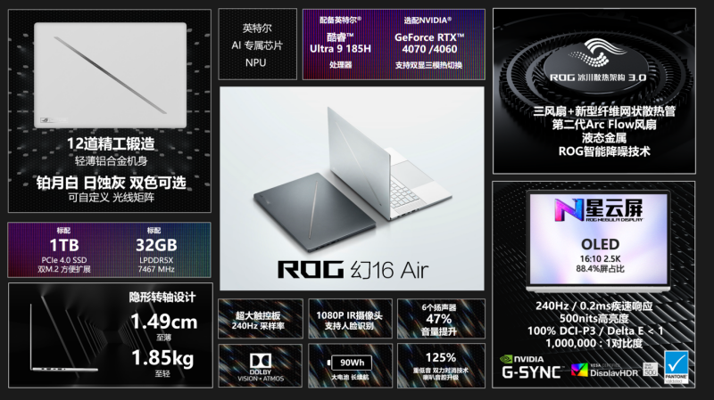 ROG幻系列、枪神系列等新品国内发布，ROG游戏手机8系列售价4799元起-第4张图片-科技快讯