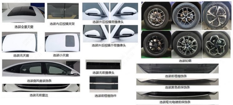 海洋网重磅车型！比亚迪海豹06申报图亮相-第3张图片-科技快讯